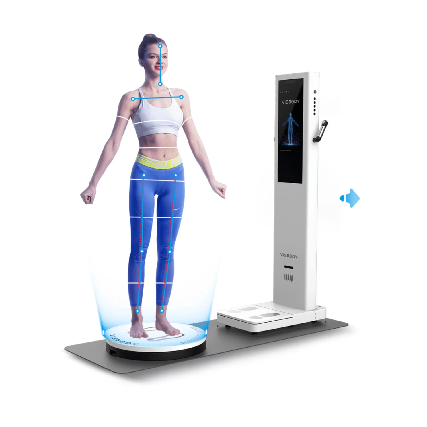 Máy Phân Tích Cơ Thể 3D Scan Body Visbody S30 23 Máy Phân Tích Cơ Thể 3D Scan Body Visbody S30 - 04