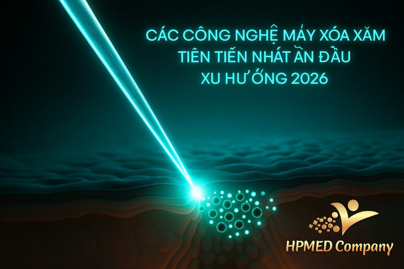 Các công nghệ máy xóa xăm tiên tiến nhất dẫn đầu xu hướng 2026