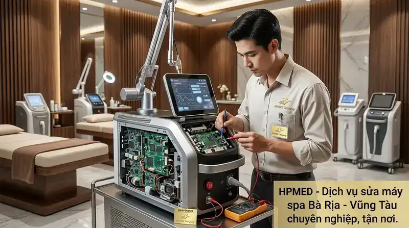 Dịch vụ sửa máy spa Bà Rịa - Vũng Tàu chuyên nghiệp, tận nơi