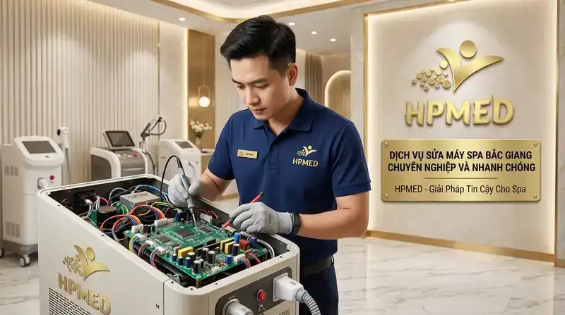 Dịch vụ sửa máy spa Bắc Giang chuyên nghiệp và nhanh chóng