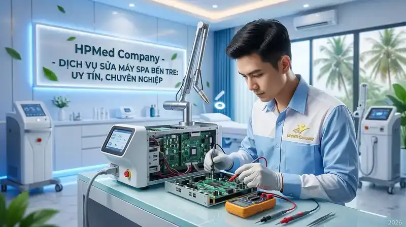 Dịch vụ sửa máy spa Bến Tre chuyên nghiệp và uy tín