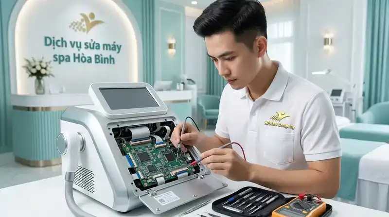 Dịch vụ sửa máy spa Hòa Bình chuyên nghiệp và tận nơi