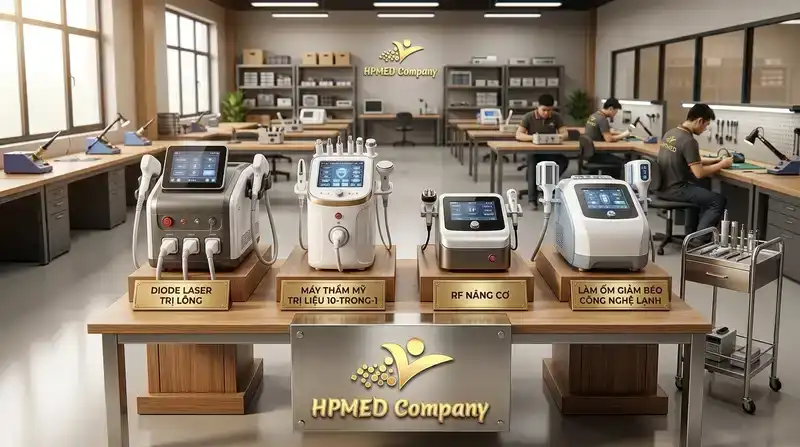 Các loại thiết bị thẩm mỹ nhận sửa chữa tại Bắc Ninh