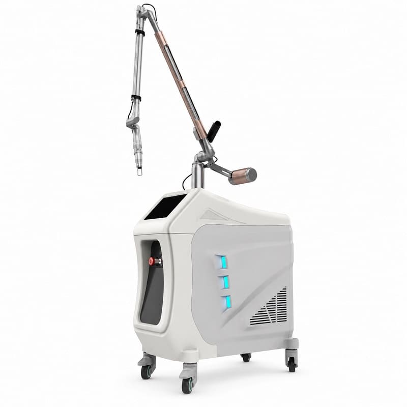 Máy laser picotech premium picoseconds long pulse 1064nm chính hãng công nghệ laser trục khuỷu cao cấp tại HPMED